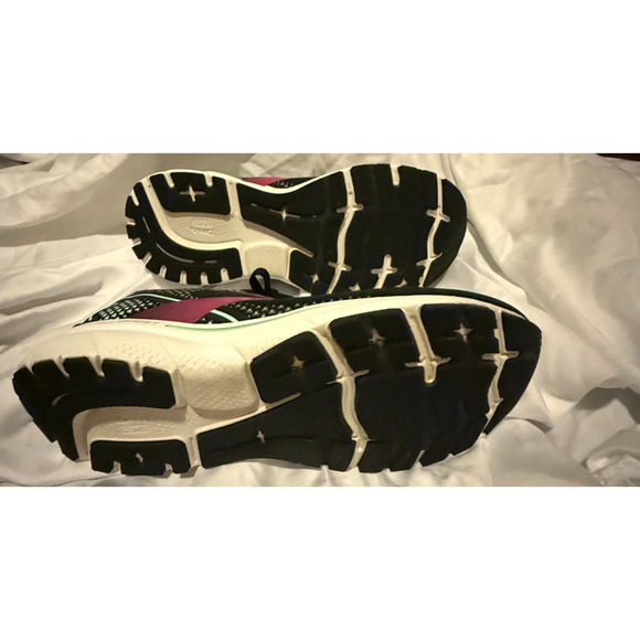 Brooks Ghost 14 Women’s Running Shoes Black Pink Casual Cushion Support Size 9 - Picture 5 of 12